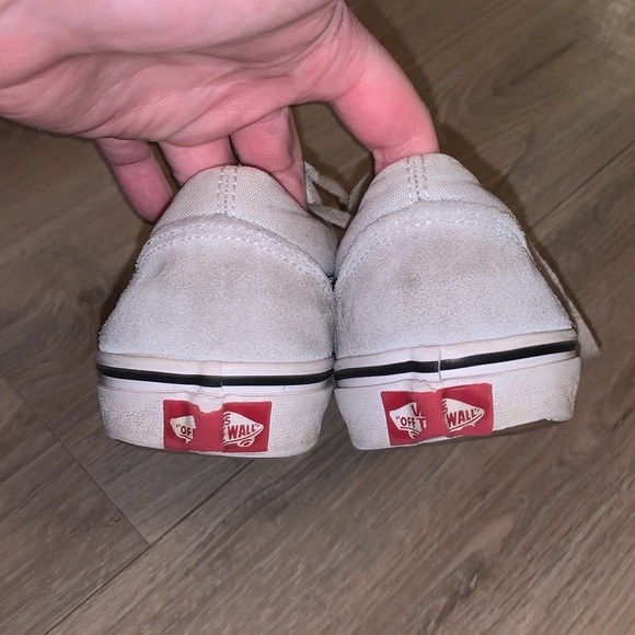 Vans Off The Wall Old School gray suede unisex sneakers - Picture 4 of 8